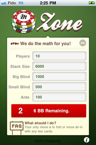 mZone Poker screenshot 4