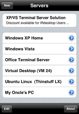 iRdesktop screenshot 5