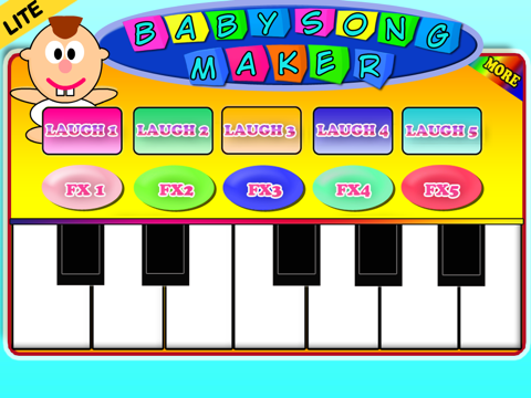 Screenshot #4 pour Baby Song Maker LITE