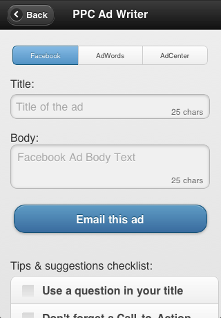 Affiliate Pocketknife screenshot