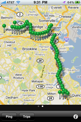 Pingcast app screenshot 2