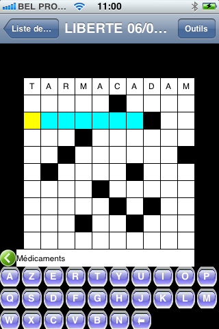 Algerian crosswords screenshot 2