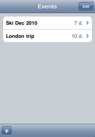 Accounts & Reckonings app screenshot