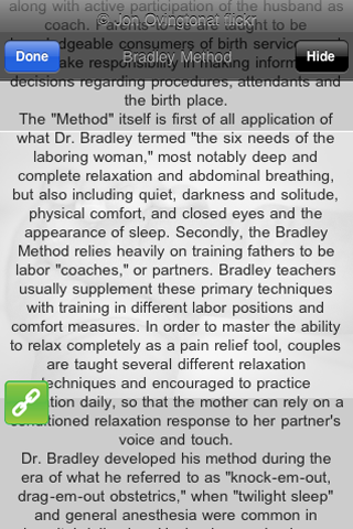 Birthing Alternatives screenshot 2