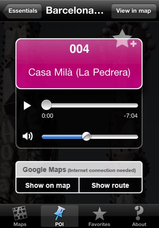Barcelona Gaudí touristic audio guide (english audio) screenshot-4