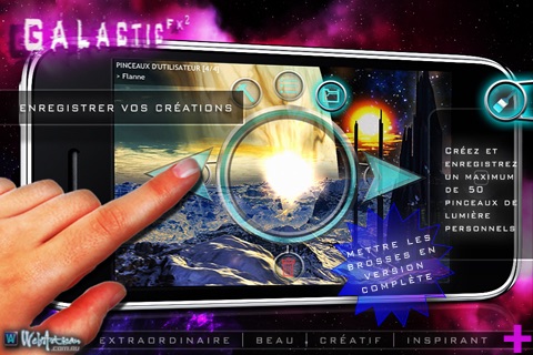 Galactic FX ² FREE : Art with Light screenshot 4