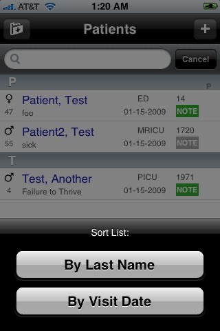 iCare Tracker screenshot 2