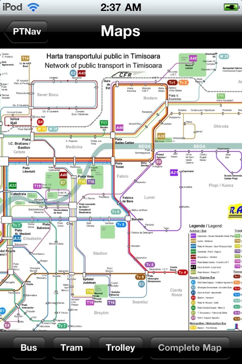 Public Transportation Navigation - Timisoara