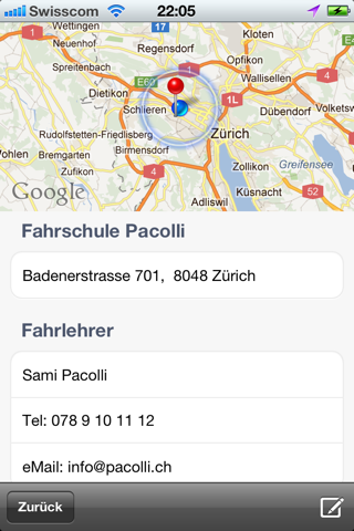 Pacolli iPhone screenshot