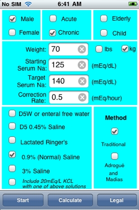 Na Calculator screenshot 1