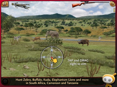 Deer Hunter: African Safari for iPadのおすすめ画像1