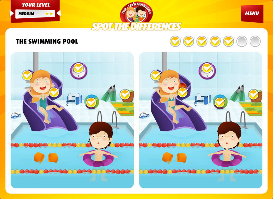 #3. Tom & Lea's adventures: Spot the differences - Learn while playing this kids game (iOS) 由: Paddix