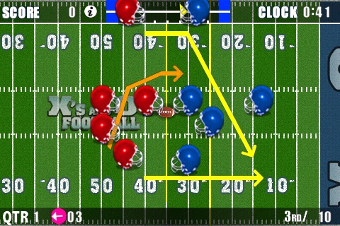 X's and O's Football® Lite - Call and Run Your Own Football Plays! screenshot 2