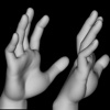 360 Artist's Reference - Male Hand 2