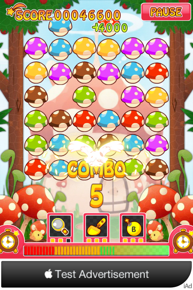 #3. Mushroom Fantasy (iOS) By: PICK Technology Limited