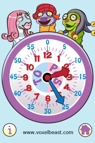 Wooly Wormies: Tell The Time screenshot-4