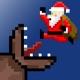 Super Mega Worm Vs Santa app icon - Games app for iPhone
