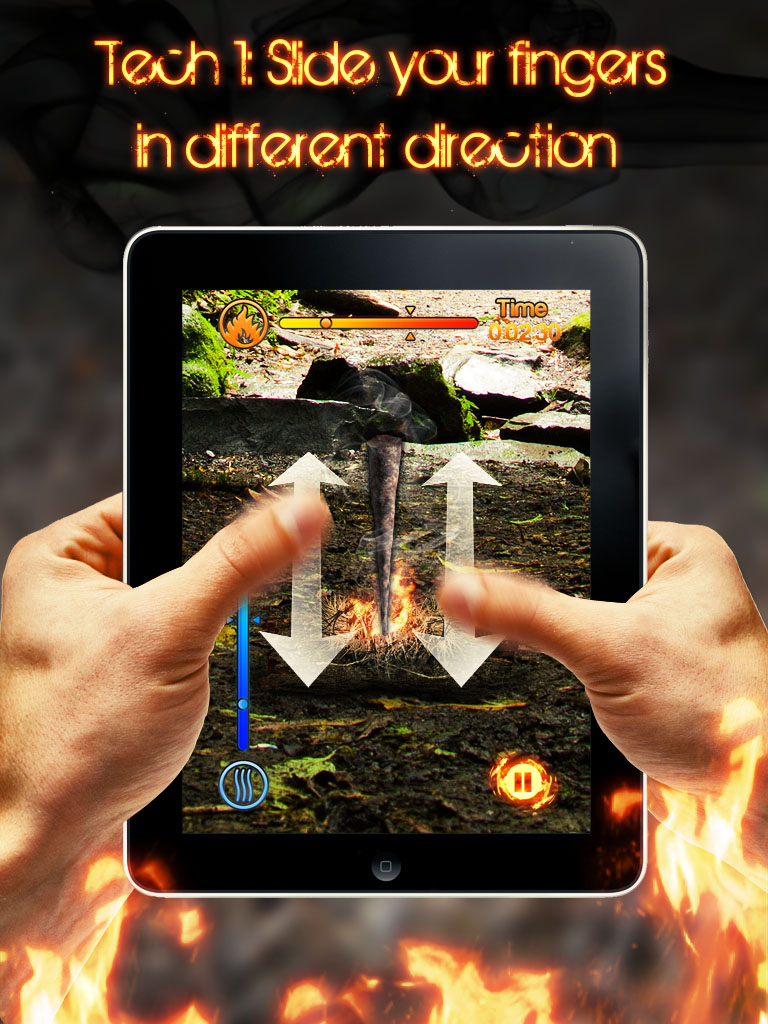 Fire it up FREE - Bow Drill for iPhone , iPad and iPod touch screenshot 3