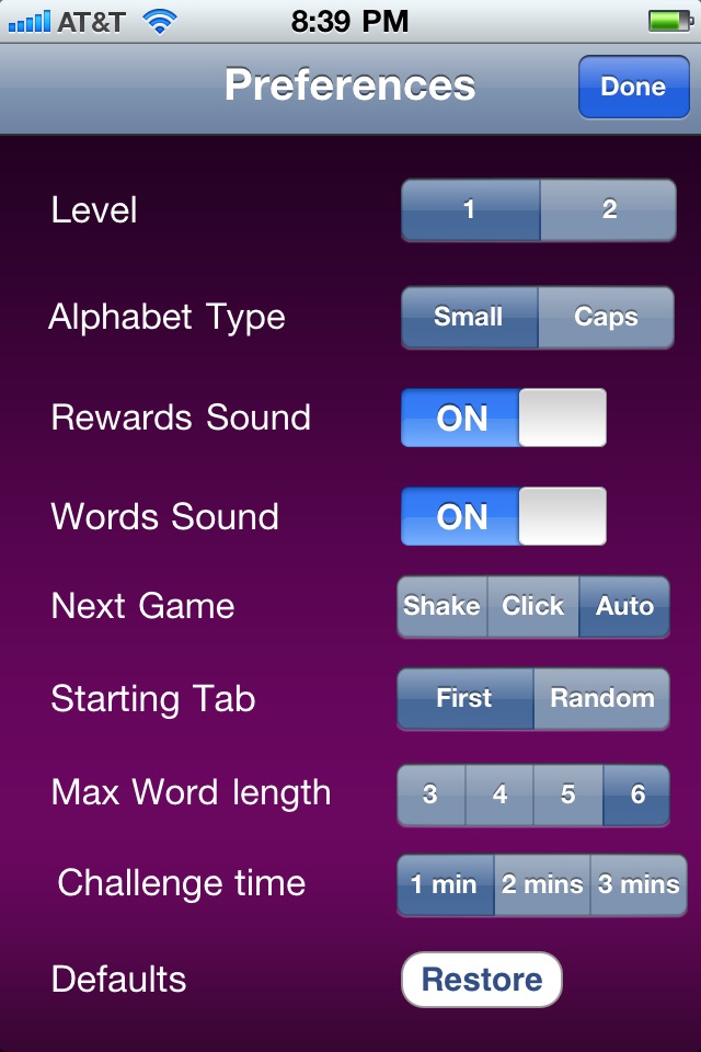 Word Magic Lite screenshot 3