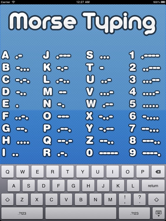 Morse Typing (FREE)