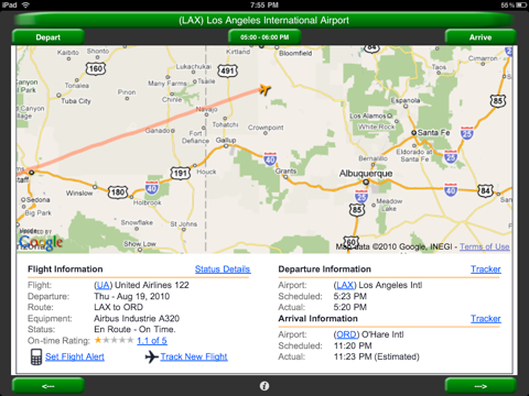 Screenshot #4 pour Flight Status - Free