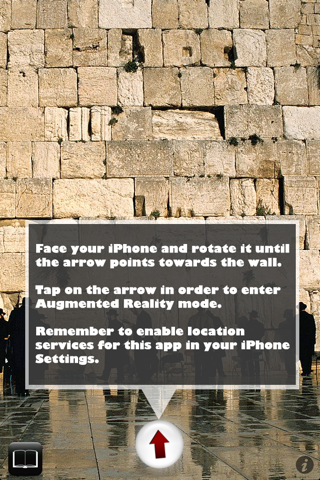 Where's Jerusalem? iPhone screenshot 1 - Navigation app