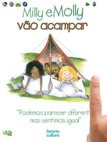 Milly e Molly vão acampar