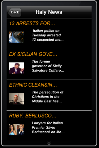 Italy Breaking News screenshot 2