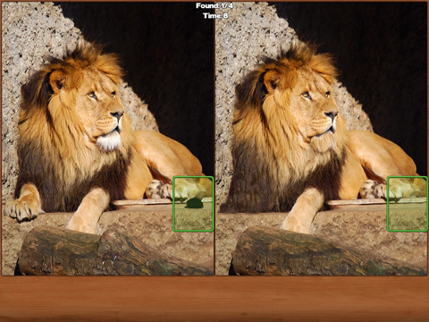 Safari Spot the Difference iPad app afbeelding 1