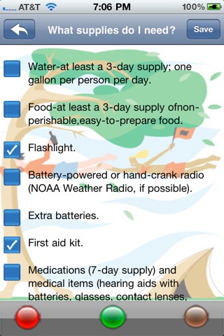 Hurricane Safety Checklist Lite screenshot 3