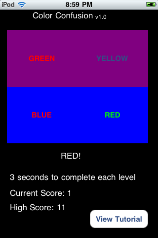 App screenshot