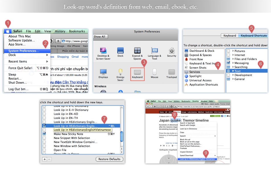 #4. HEDict English Vietnamese (macOS) 由: PPCLINK Software