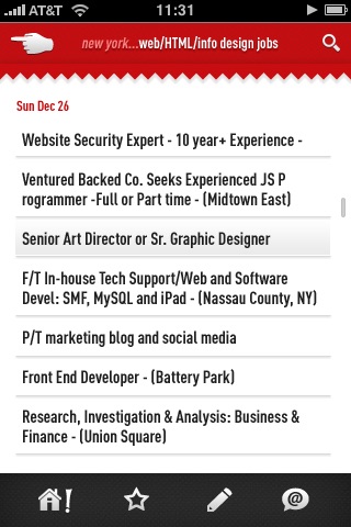Crowsr iPhone screenshot 2 - Lifestyle app
