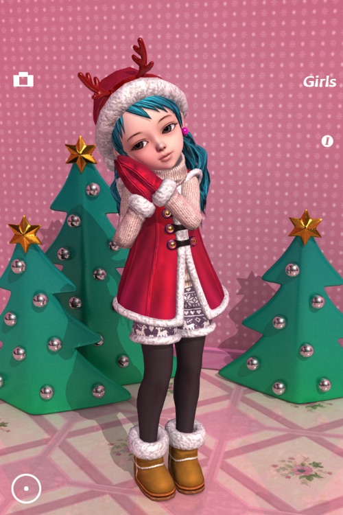 Talking Girls Blossom : Merry Christmas screenshot-3