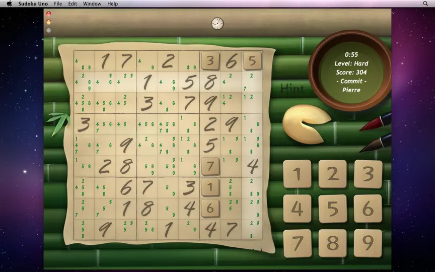 Capture d'écran de Sudoku Uno sur iPhone 1