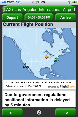 Screenshot #1 pour Flight Status - Free