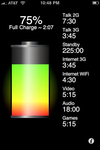 Battery Life screenshot 1