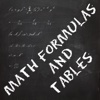 Math formulas and tables