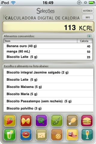 Calculadora Digital de Caloria