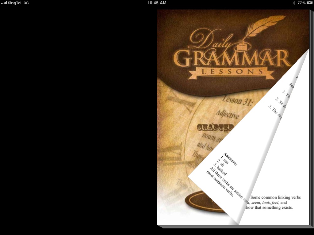 Daily Grammar Lessons Workbook screenshot 3