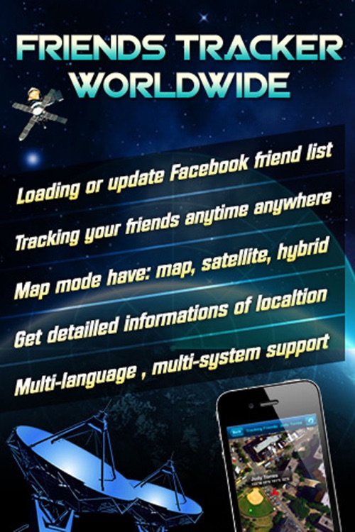 All Friends Tracker Worldwide - For Facebook