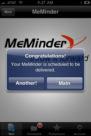 App screenshot