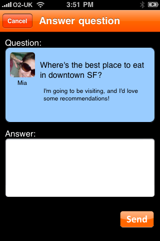 iAnswer - ask a Question screenshot 3