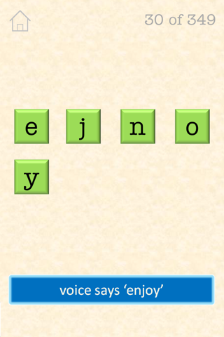 Screenshot #1 pour 5 Letter Spelling FREE