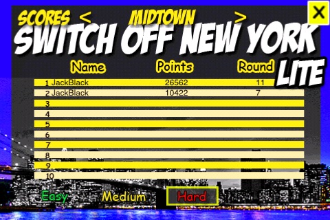SwitchOff New York Lite