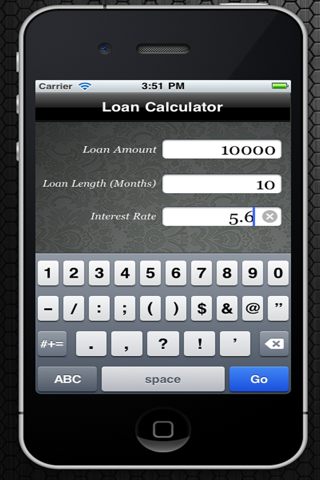 Loan Calculator * app screenshot 3