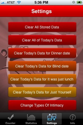 Intimacy Tracker Lite