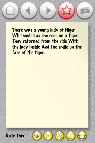 Jokes and Limericks screenshot