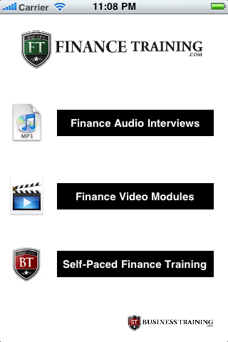 Finance Training screenshot