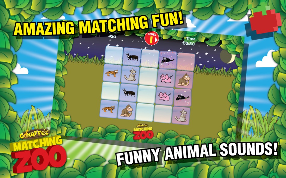 #1. Giraffe's Matching Zoo (macOS) 由: Tomato Interactive LLC